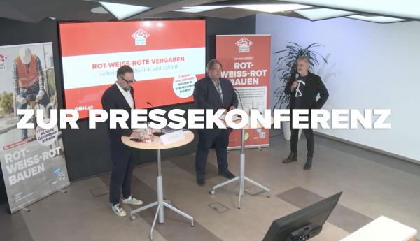 Die gesamte Pressekonferenz jetzt auf GBH-TV ansehen