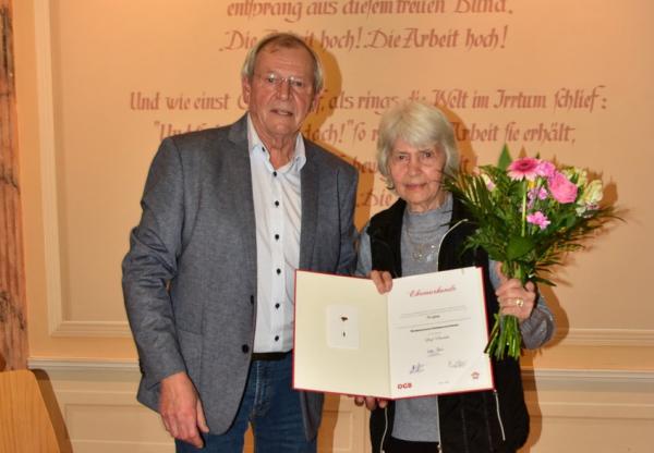 Elisabeth Liegl ist seit 75 Jahren GBH-Mitglied