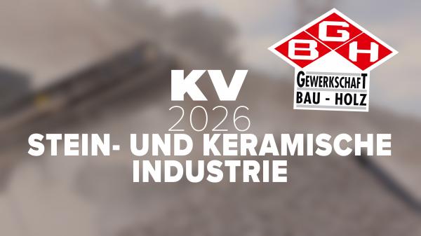Stein- und keramische Industrie