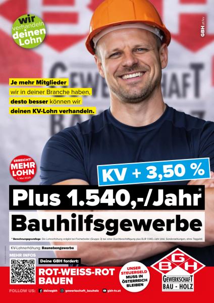 KV-Plakat Bauhilfsgewerbe 2026