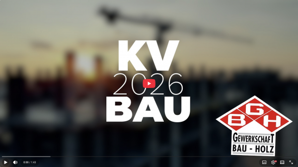 KV-Abschluss Bauindustrie und Baugewerbe 2026